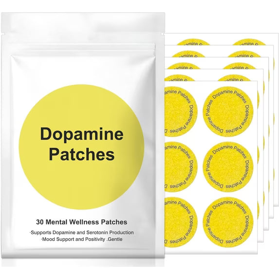 Dopamine Mood Support Patches ā Vegan & Plant-Based | 30 Count