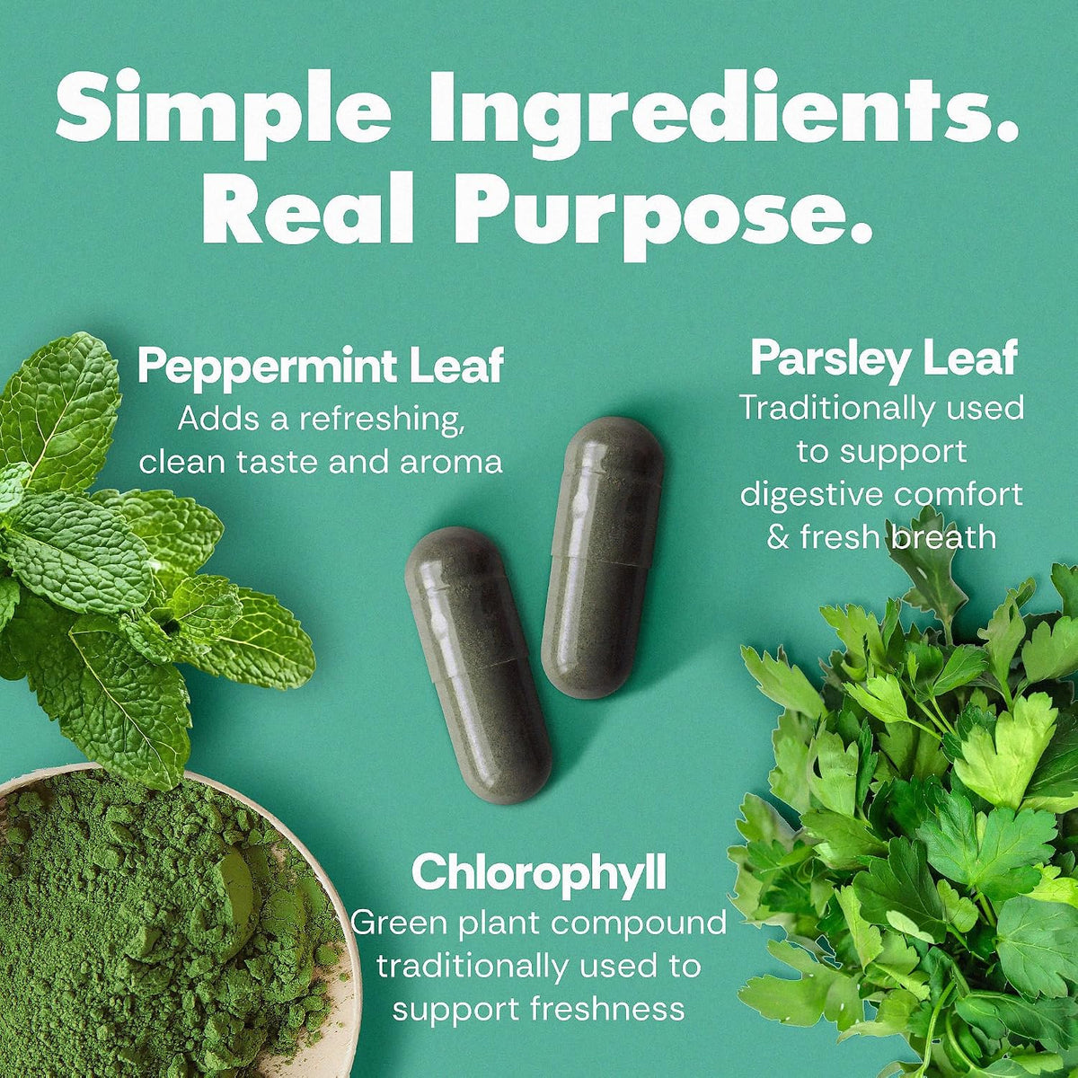 Her Fantasy Box Body Magic Chlorophyll Capsules ā 30 Vegan Capsules