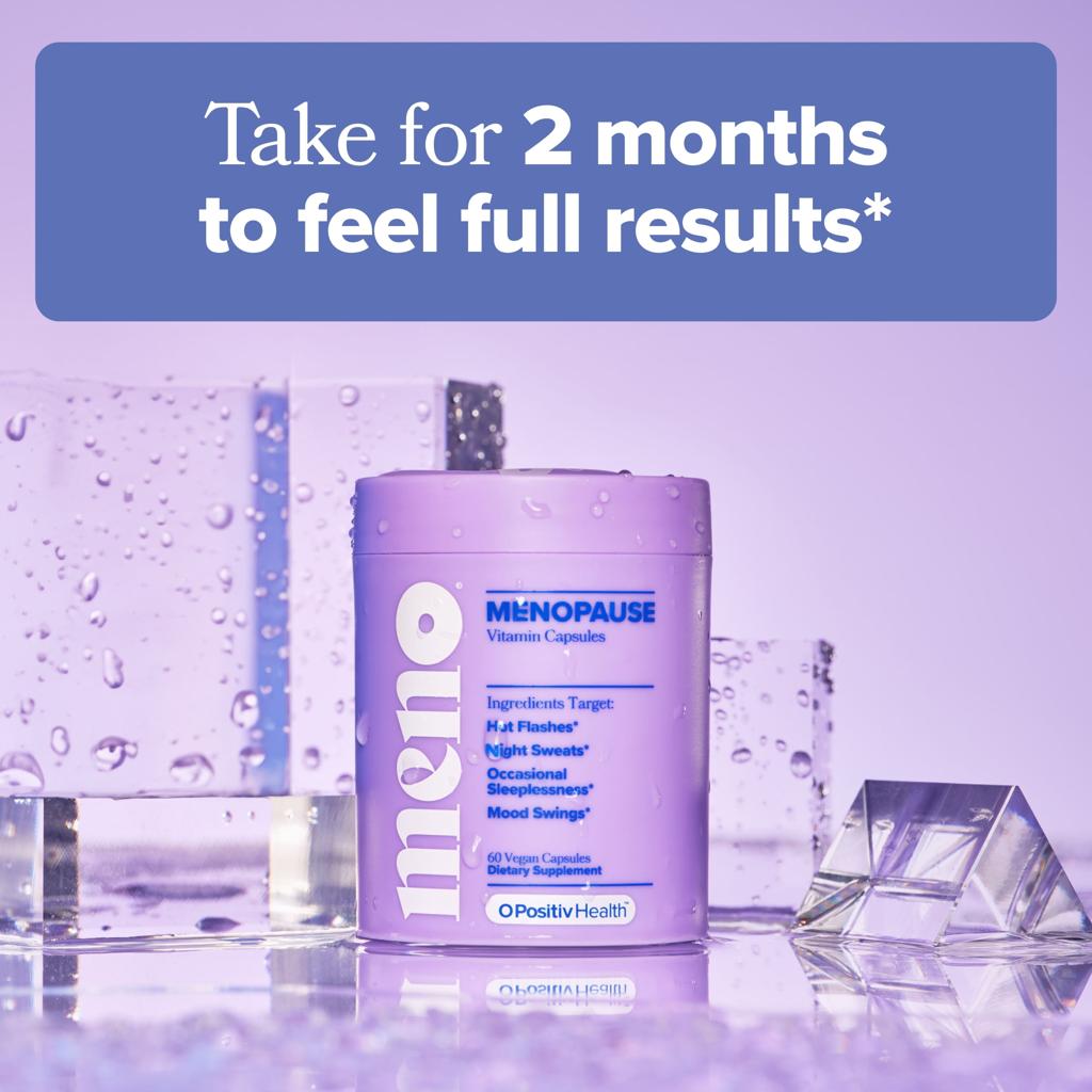O Positiv MENO Menopause Support ā Hot Flash & Night Sweats Support | 60-Day Supply