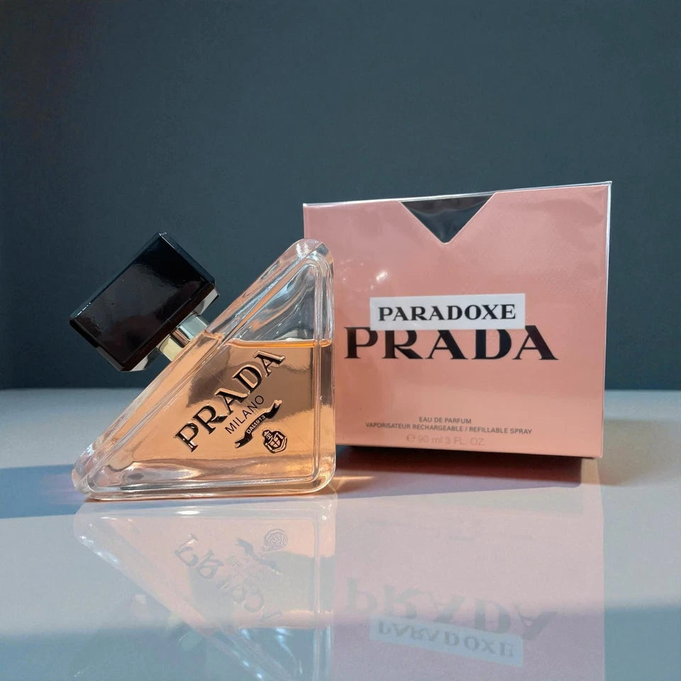 PRADA-Paradoxe by Prada EDP 3.0oz/90ml Spray Perfume for Women New In Sealed Box $35.14 Free delivery Have one to sell? Sell one like this Sell something else Paradoxe by Prada 3 oz 90 ml EDP Perfume for Women New In Box - Fast shipping