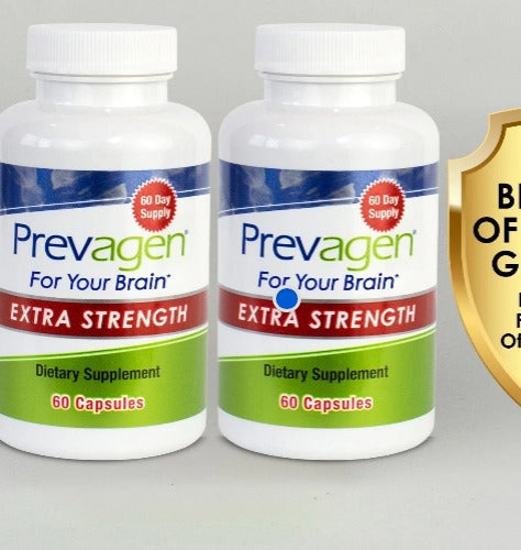 Prevagen Extra Strength 60 Capsules – Dietary Supplement, 60 Day Supply, 2-Bottle Set