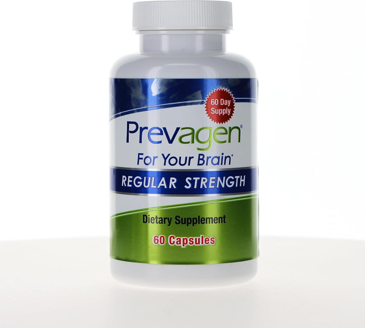 Prevagen Improves Memory - Regular Strength 10mg, 60 Capsules |1 Pack| with Apoaequorin & Vitamin D with Attractive and Stackable Prevagen Storage Box | Brain Supplement for Better Brain Health
