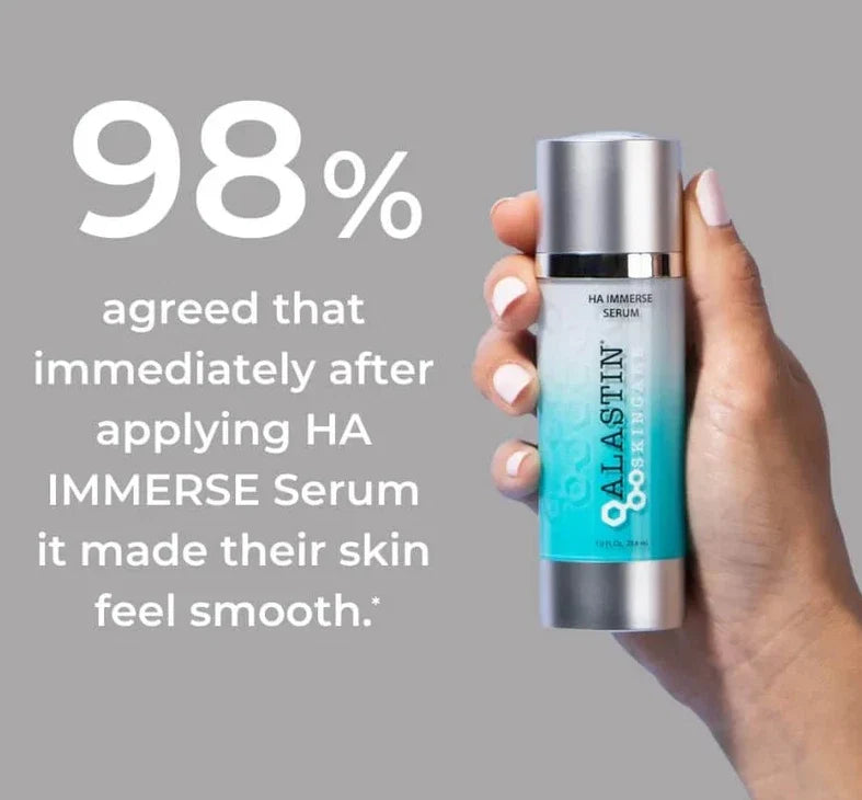 ALASTIN HA Immerse Serum – Hydrating Hyaluronic Acid Face Serum, 1 oz / 29.6ml