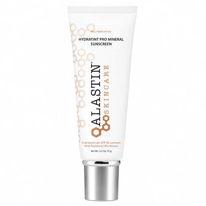 ALASTIN HydraTint Pro Mineral Sunscreen SPF 36 – Broad Spectrum, Water Resistant, 3.2 oz / 91 g