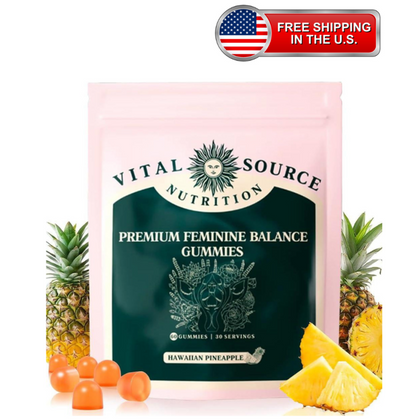 Vital Source Nutrition Vaginal Probiotic Gummies for Women – 60 Gummies