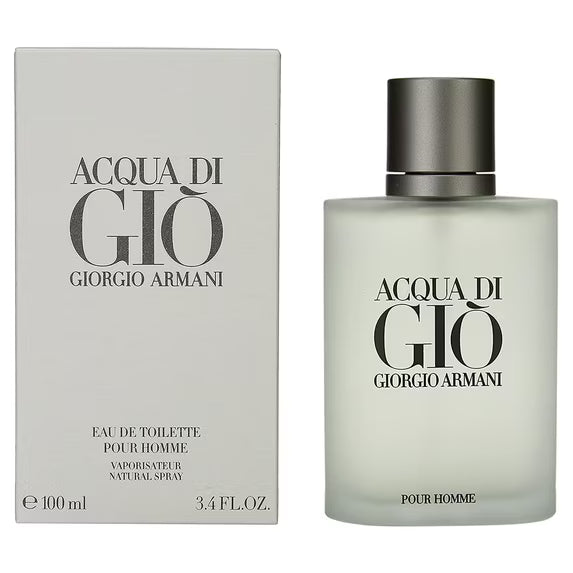 Aqua Acqua Di Gio Eau de Toilette EDT 3.3 - 3.4 by Giorgio Armani Men NEW IN BOX