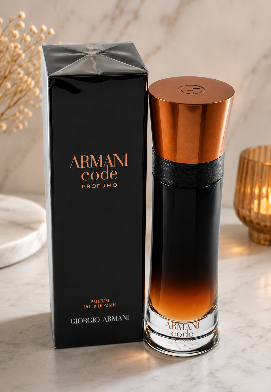 Giorgio Armani Code Profumo for Men Eau de Parfum – Luxury Men’s Fragrance, Long-Lasting Scent, 110ml/3.7 oz