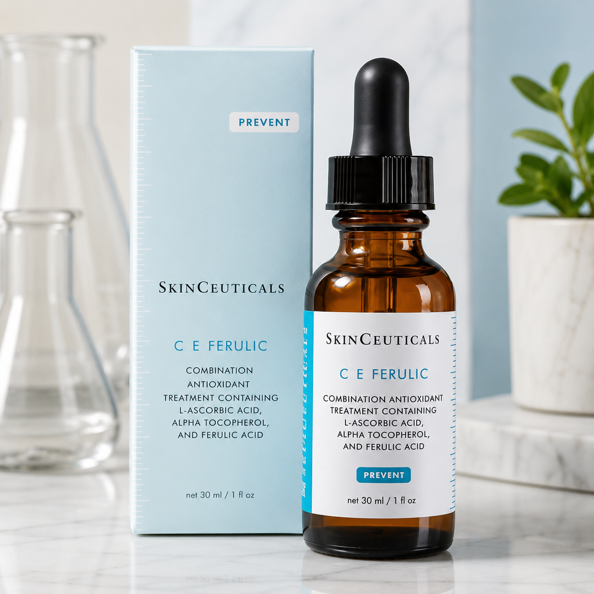 C E Ferulic Vitamin C Antioxidant Serum 30ml / 1 fl oz – Facial Skin Care Serum