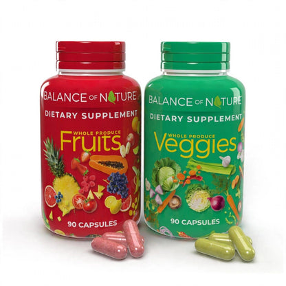 Balance of Nature Fruits and Veggies Dietary Supplement, 90 Capsules