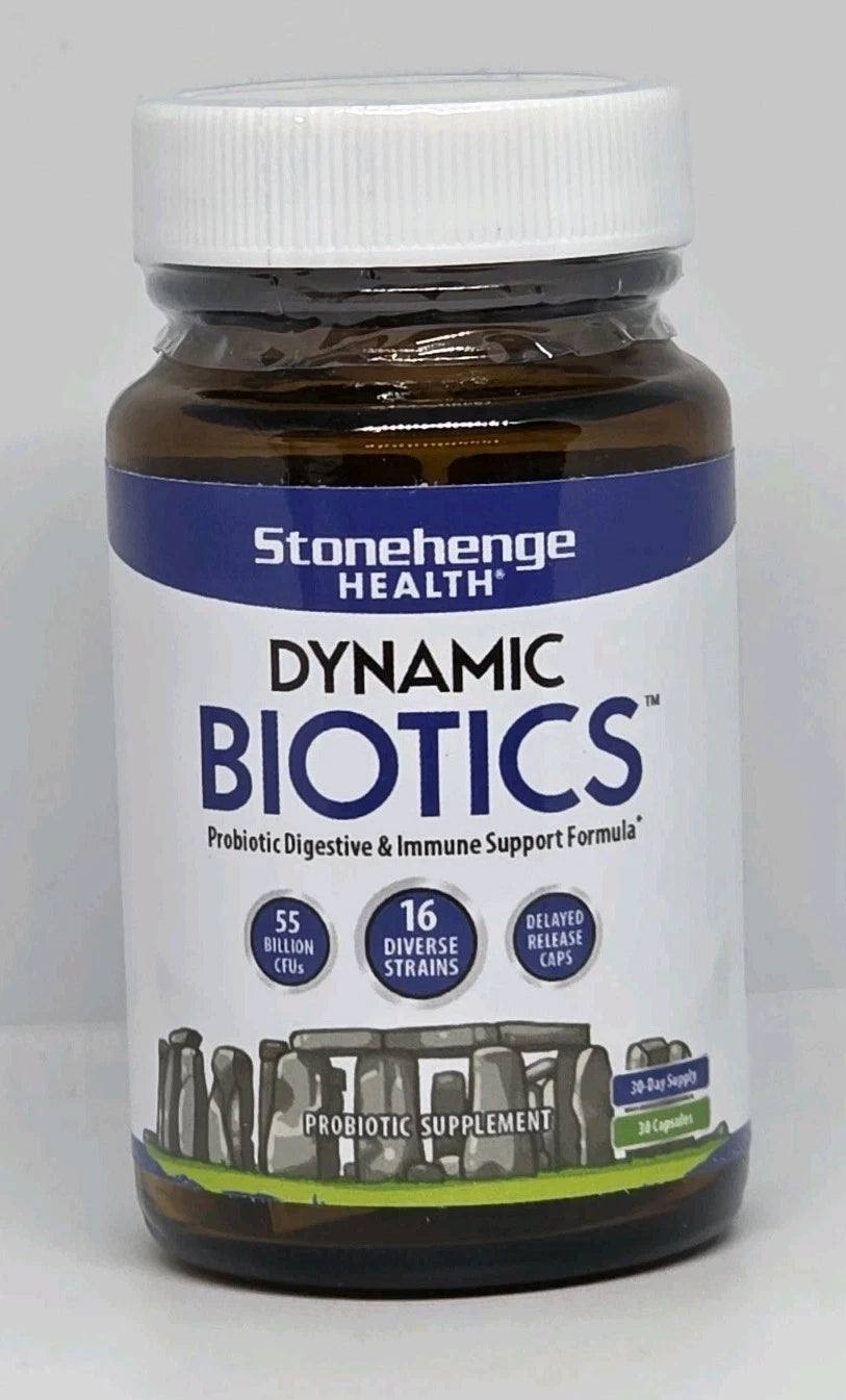 Stonehenge Health Dynamic Biotics 30 Capsules New Sealed