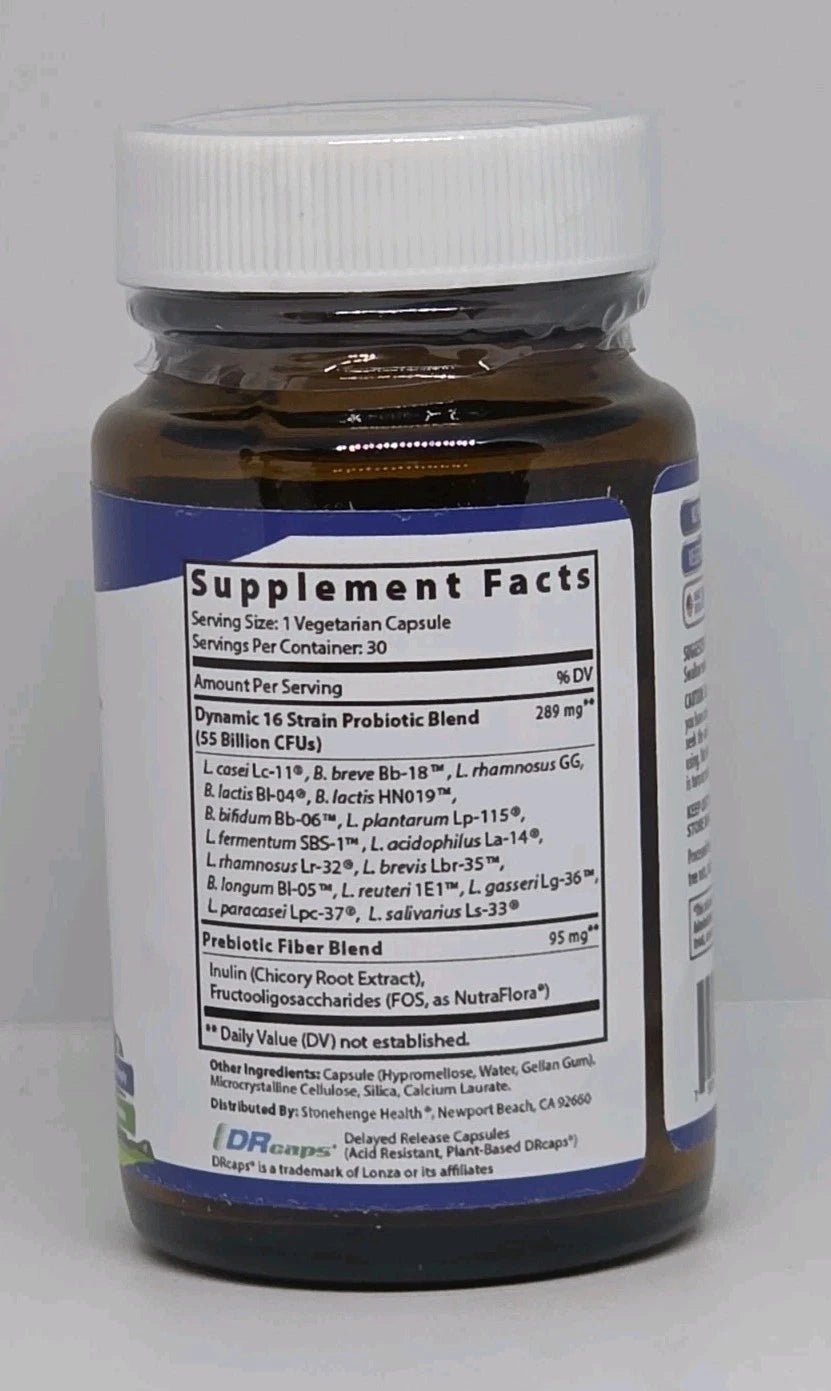 Stonehenge Health Dynamic Biotics 30 Capsules New Sealed